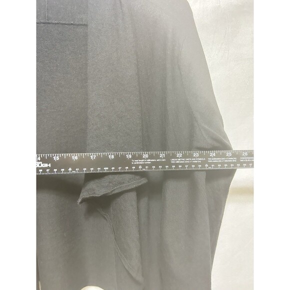 Armani‎ Womens 14 Lana Wool Cashmere Black Cardigan Sweater - Picture 3 of 8